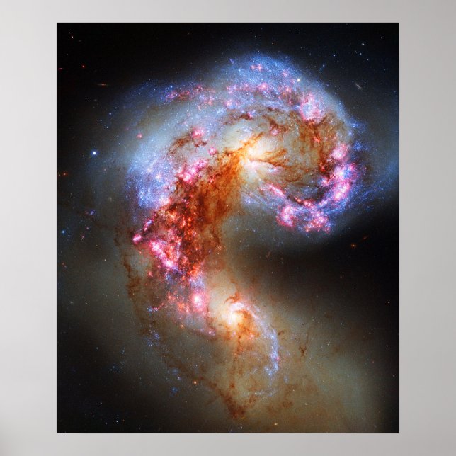 Affiches Galaxies des Antennes (Devant)