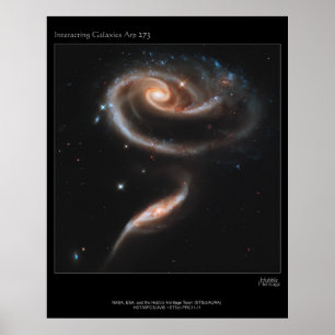 Affiches Galaxies en interaction ARP-273