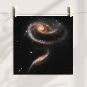 Affiches Galaxies spirales en rosace