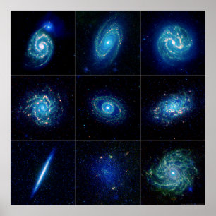 Affiches Galaxy Gallery - Neuf Galaxies spectaculaires