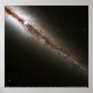 Affiches Galaxy NGC 4013, NGC 4013 est une galaxie spirale