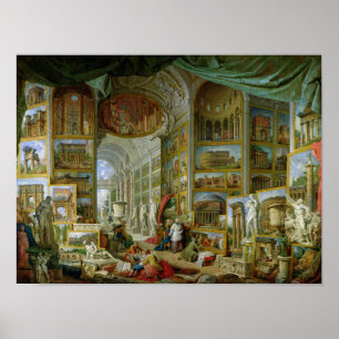 Affiches Galerie des vues de Rome antique, 1758