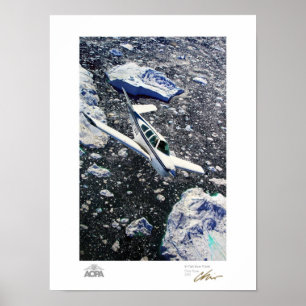 Affiches Galerie V-Tail au-dessus du fjord