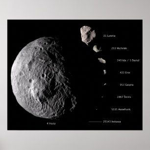Affiches Galerie Vesta et Asteroid