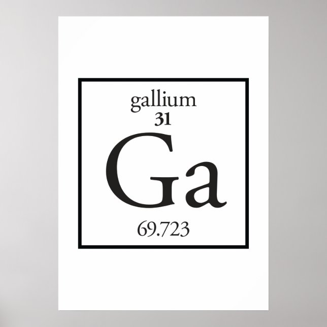 Affiches Gallium (Devant)