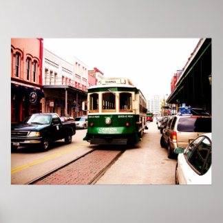 Affiches Galveston Trolley 2007