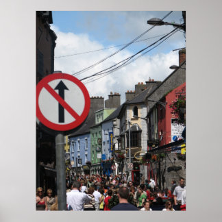 Affiches Galway, Irlande