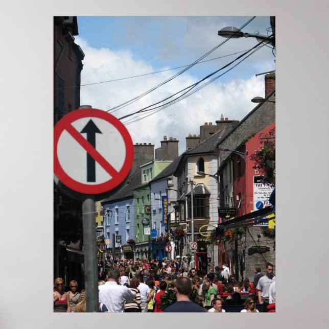 Affiches Galway, Irlande (Devant)