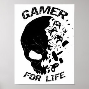 Affiches Gamer pour l'affiche de la vie