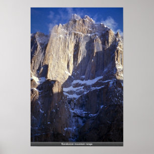 Affiches Gamme de montagne de Karakoram