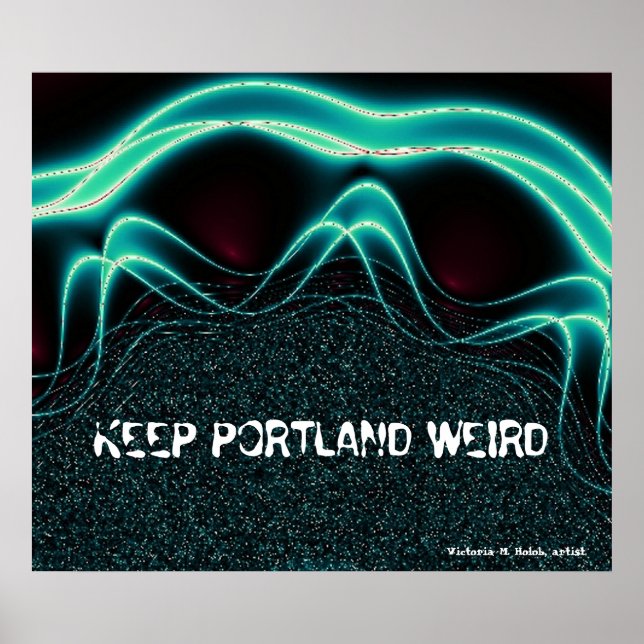 Affiches "Garde Portland bizarre" (Devant)