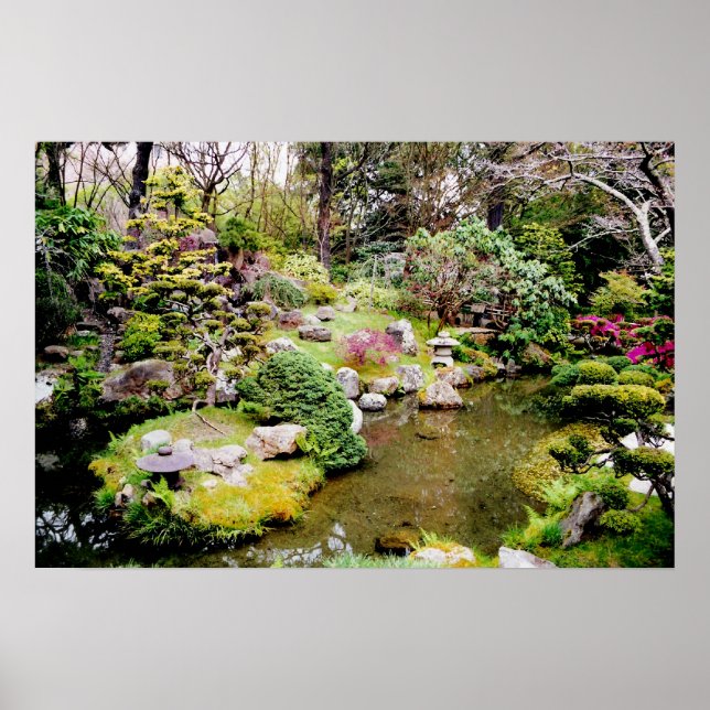 Affiches Garden japonais (Devant)