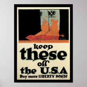 Affiches Gardez ces derniers outre des Etats-Unis