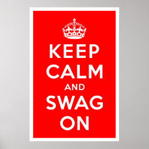 Affiches Gardez le calme et agitez