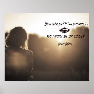 Affiches Gardez Le Visage Au Soleil