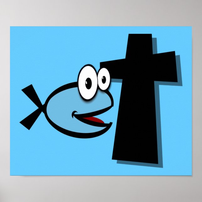 Affiches Gardez vos yeux sur la croix (Devant)