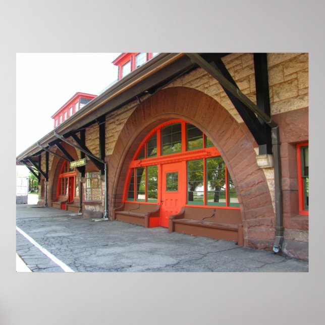 Affiches Gare ancienne ~ imprimer (Devant)