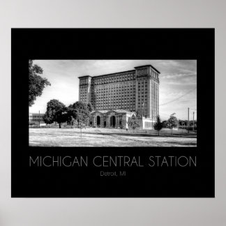Affiches Gare centrale du Michigan