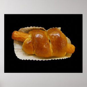 Affiches Gâteau de chien chaud ... Restauration asiatique
