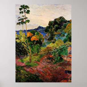 Affiches Gauguin - Végétation tropicale