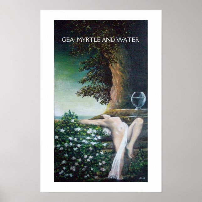 AFFICHES GEA ,MYRTLE AND WATER (Devant)