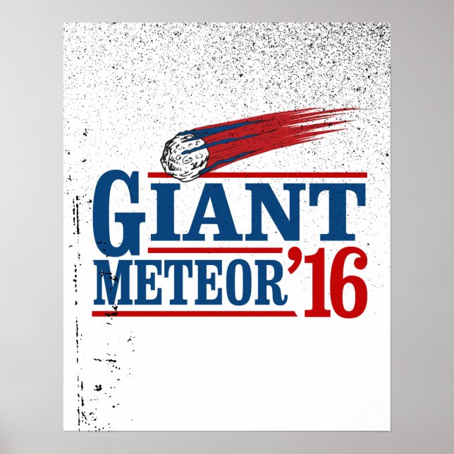 Affiches Géante Météorite 2016 (Devant)