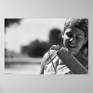 Affiches Gecko Peint