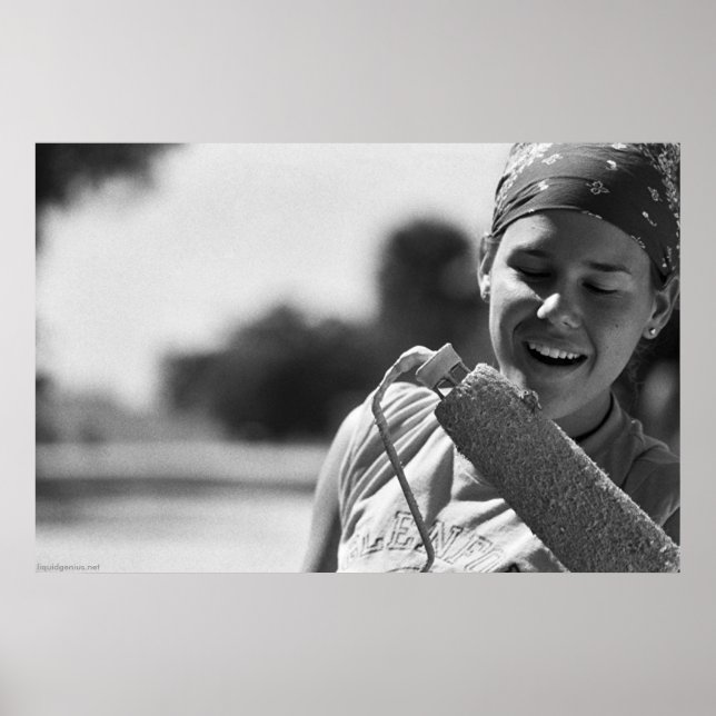 Affiches Gecko Peint (Devant)