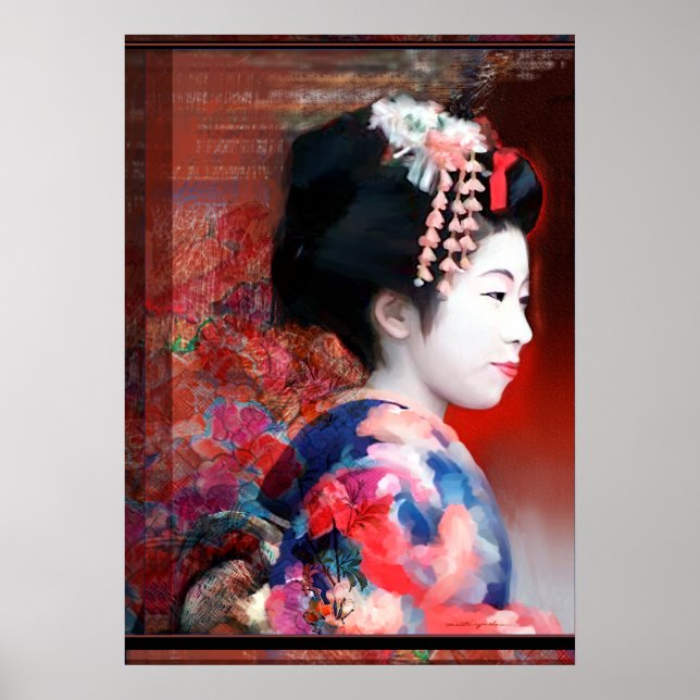 Affiches Geisha (Devant)