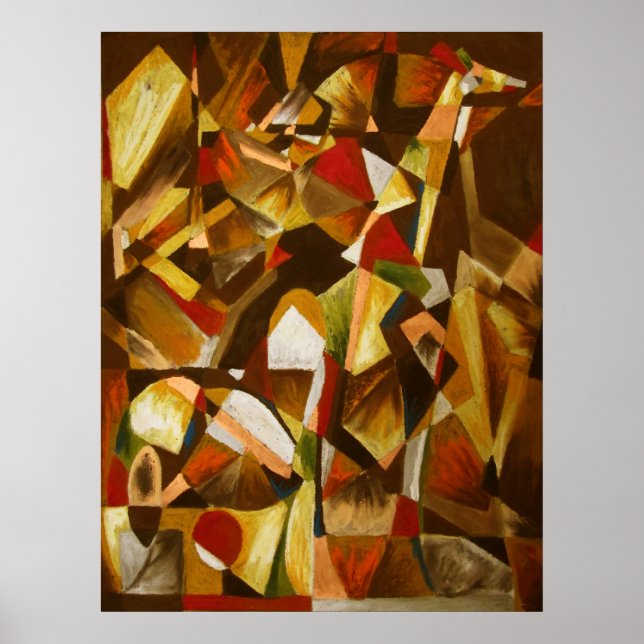 Affiches Gelephant par Mansa Pryor (Devant)