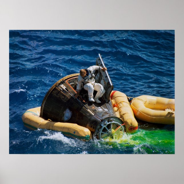 Affiches Gemini 11 Splashdown & Recovery (Devant)