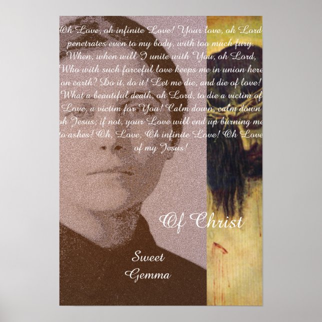 Affiches Gemme Douce Du Christ (Devant)