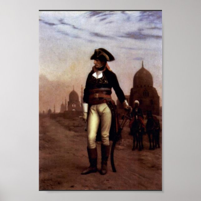 Affiches Général Bonaparte Au Caire Par Gérôme Jean-Léon (B (Devant)