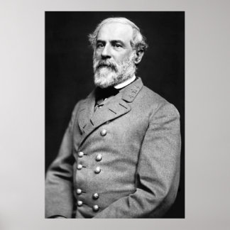 Affiches Général confédéré Robert E. Lee Portrait