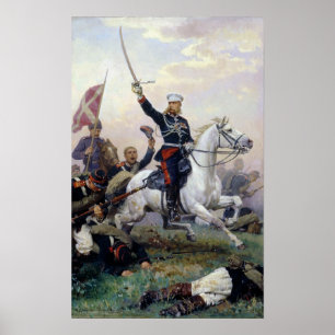 Affiches General M.D. Skobelev in the Russian-Turkish