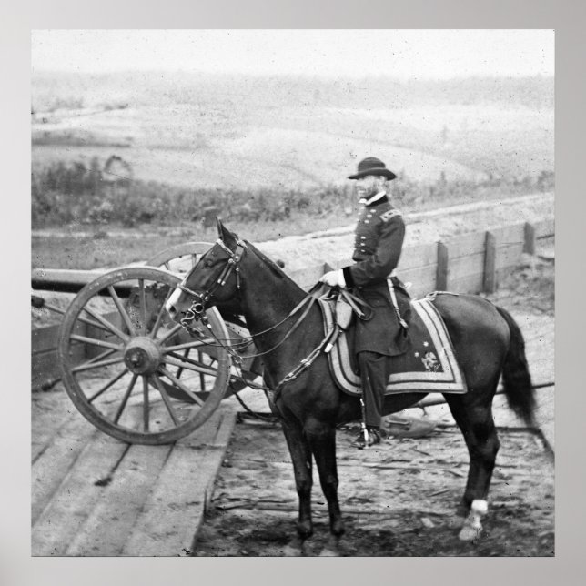 Affiches Général Sherman à Atlanta, 1864 (Devant)