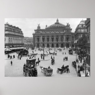 Affiches General view of the Paris Opera House
