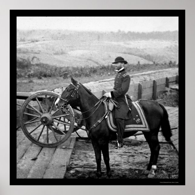 Affiches Général William Tecumsah Sherman 1864 (Devant)