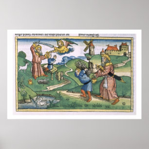 Affiches Genèse 21 1-14 Offre d'Abraham à Isaac, en