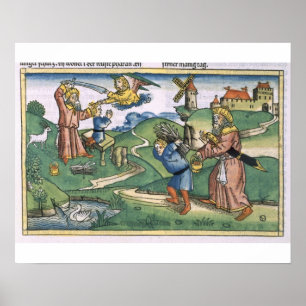 Affiches Genèse 21 1-14 Offre d'Abraham à Isaac, en
