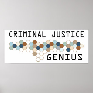 Affiches Génie de justice pénale