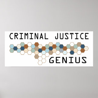 Affiches Génie de la justice pénale