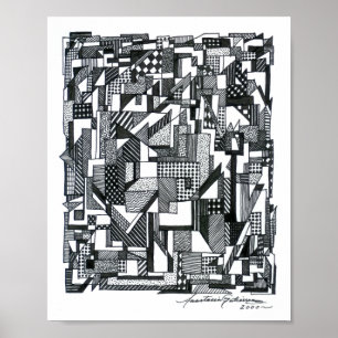 Affiches Géométrie émergente