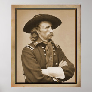 Affiches George Armstrong Custer 1876 Photographie