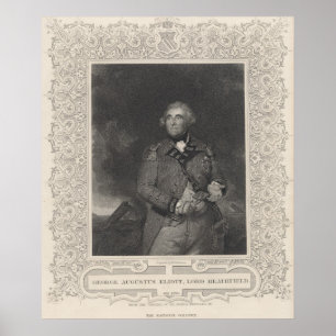Affiches George Augustus Eliott, 1er baron Heathfield