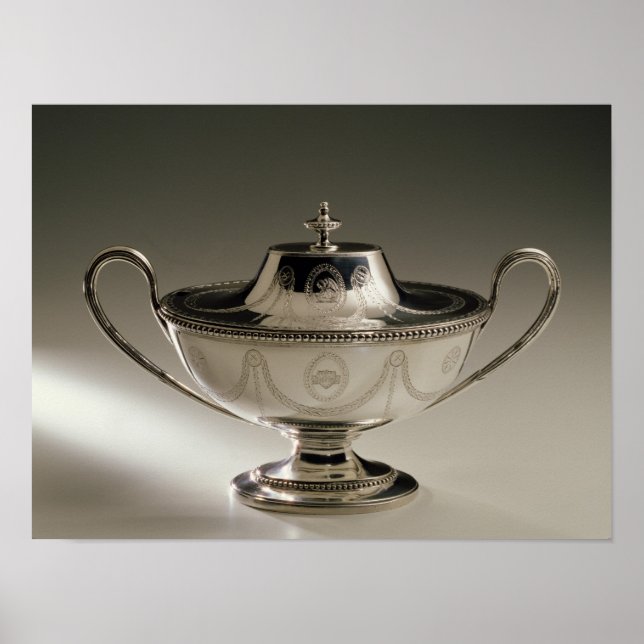 Affiches George III tureen sauce et couverture (Devant)
