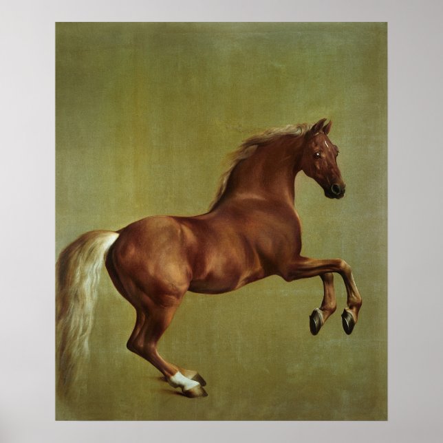 Affiches George Stubbs | Whistlejacket, 1762 (Devant)