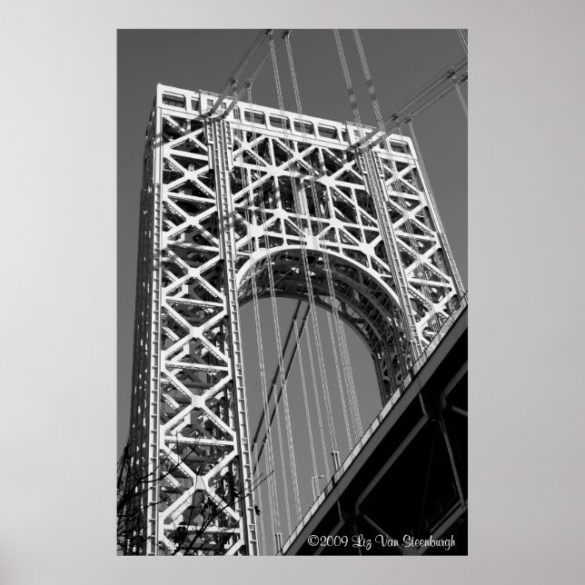 Affiches George Washington Bridge Imprimer (Devant)