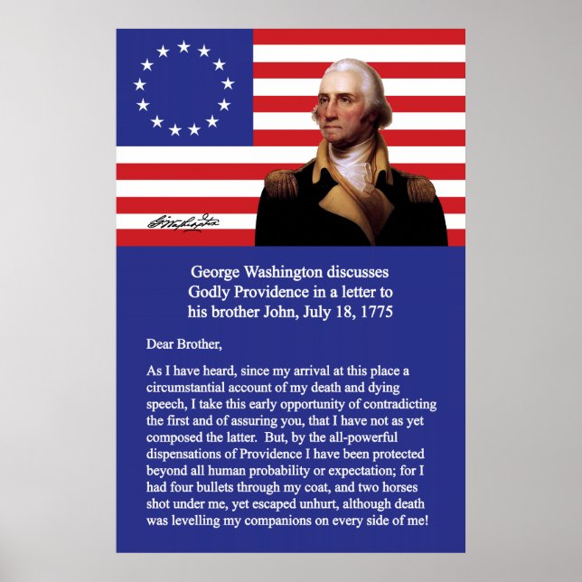 Affiches George Washington Sur Providence (Devant)