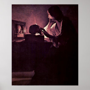 Affiches Georges de La Tour - Mary Magdalene contrite